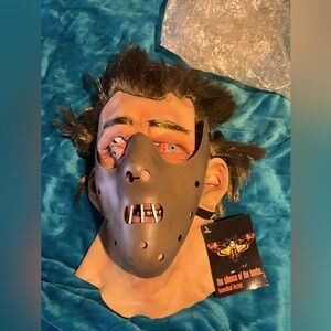 NWVtg 1991 Hannibal Lecter Mask Ed Cubberly DON POST Silence of the Lambs Replic